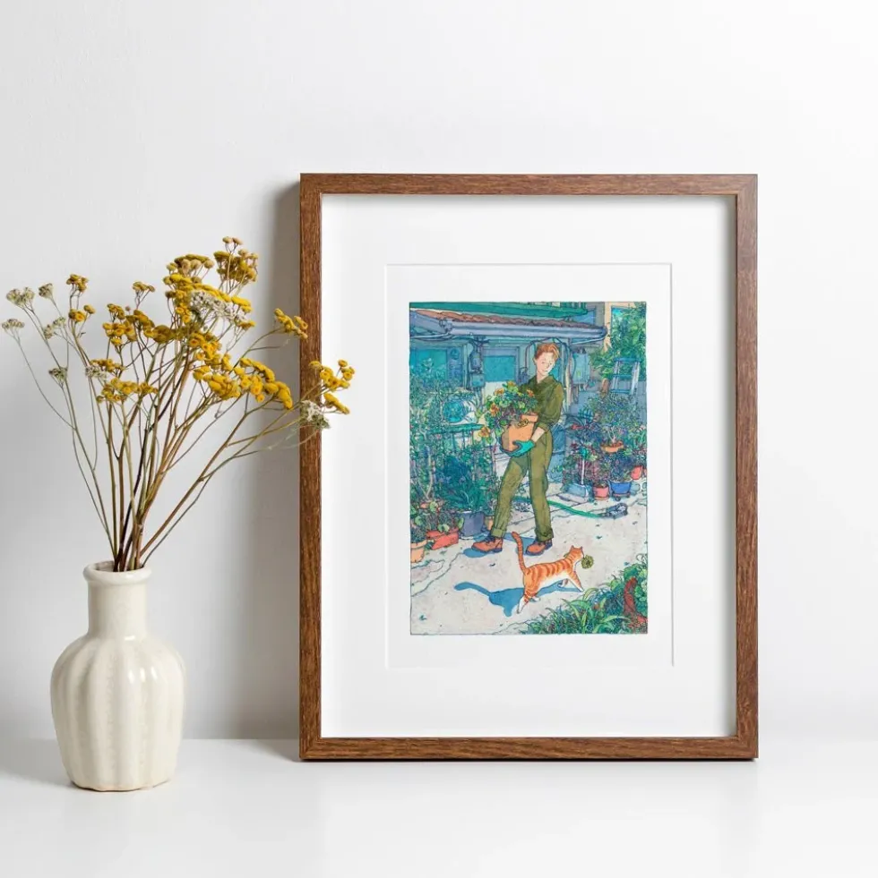 Spring Time Giclée Print A4