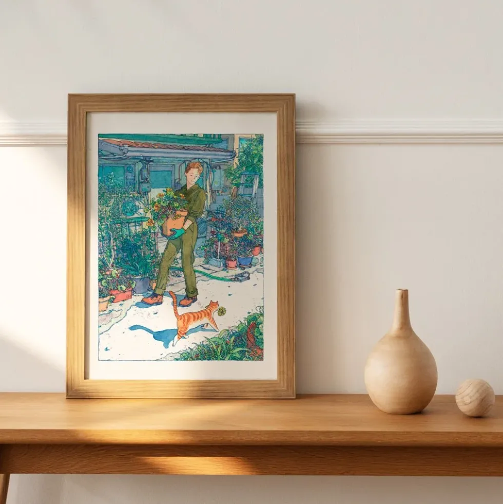 Spring Time Giclée Print A4