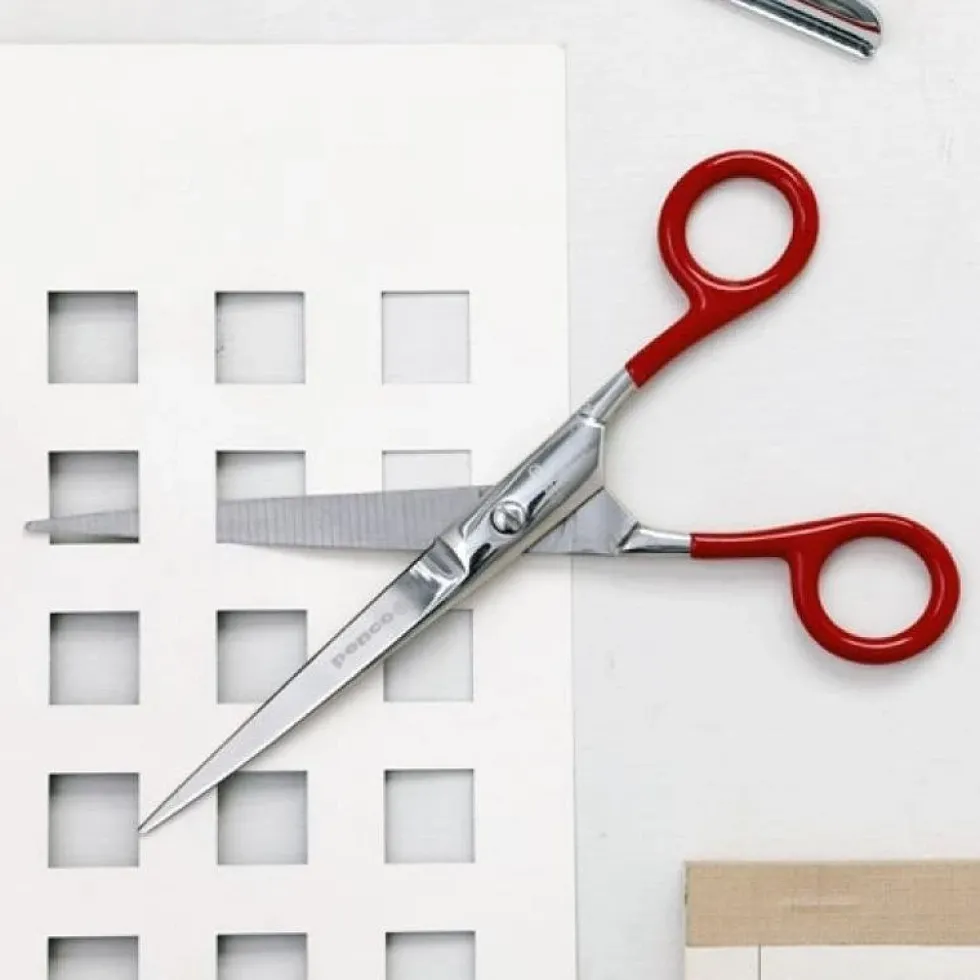 Stainless Steel Scissors L Ivory