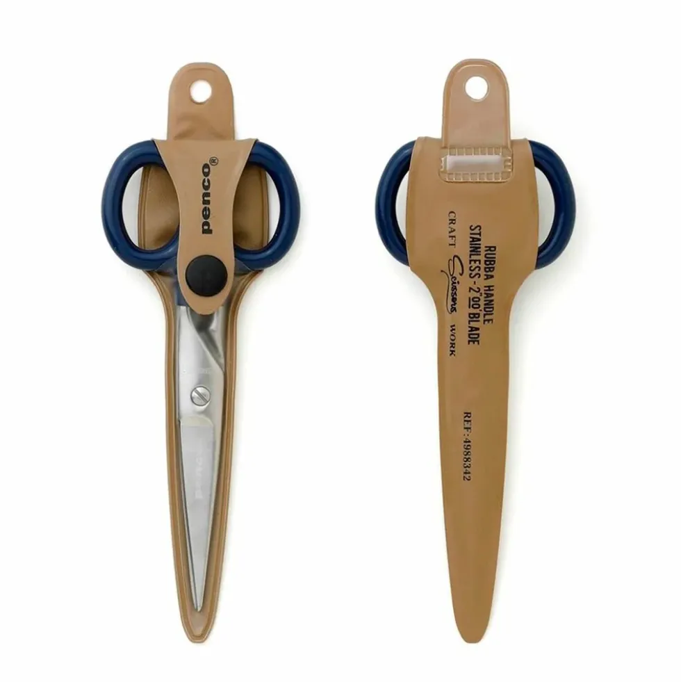 Stainless Steel Scissors S Red