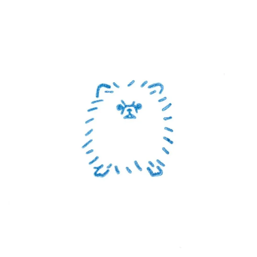 Stamp KORI JIRUSHI Small Pomeranian