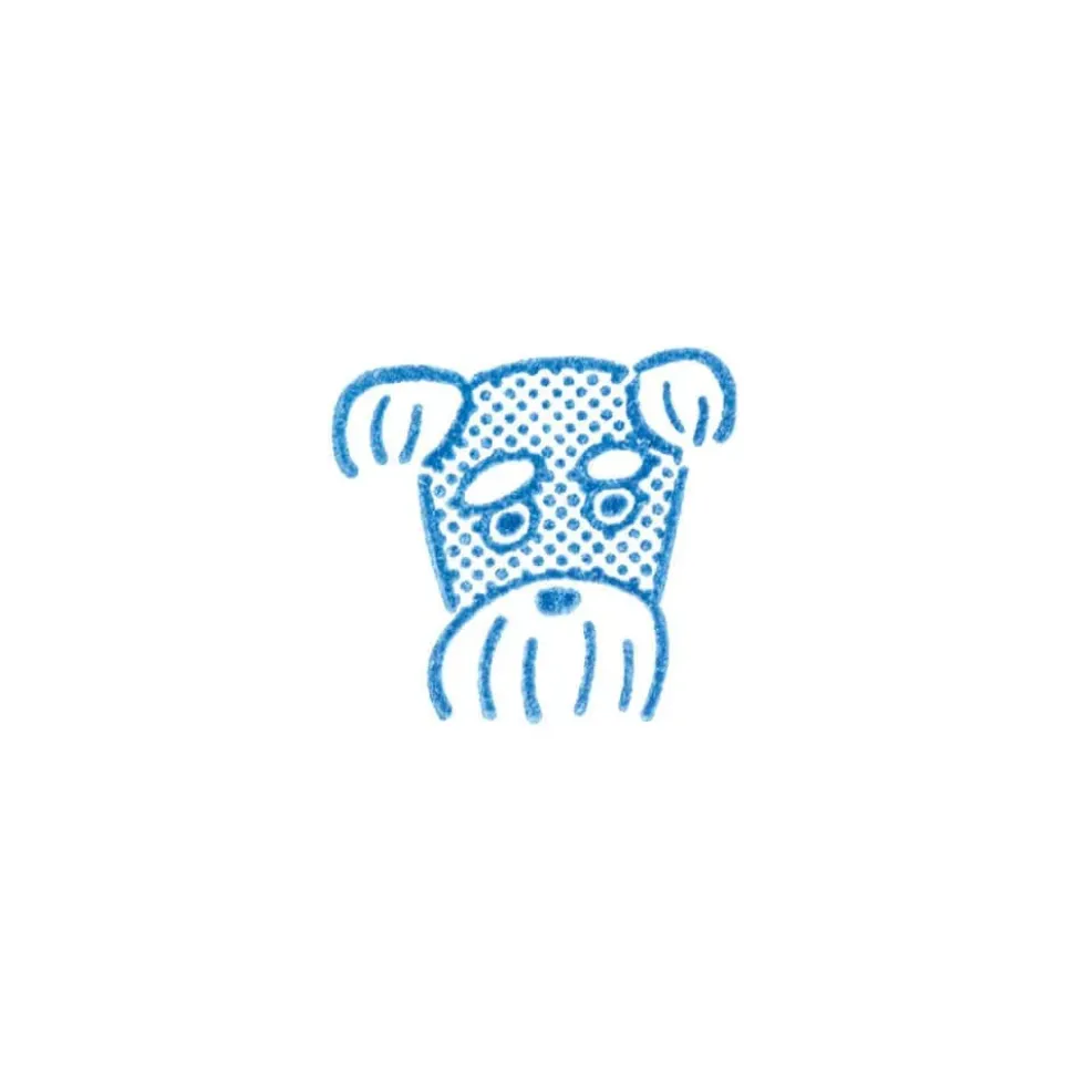 Stamp KORI JIRUSHI Small Schnauzer