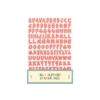 Sticker Calli Alphabet (set of 10)