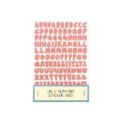 Sticker Calli Alphabet (set of 10)