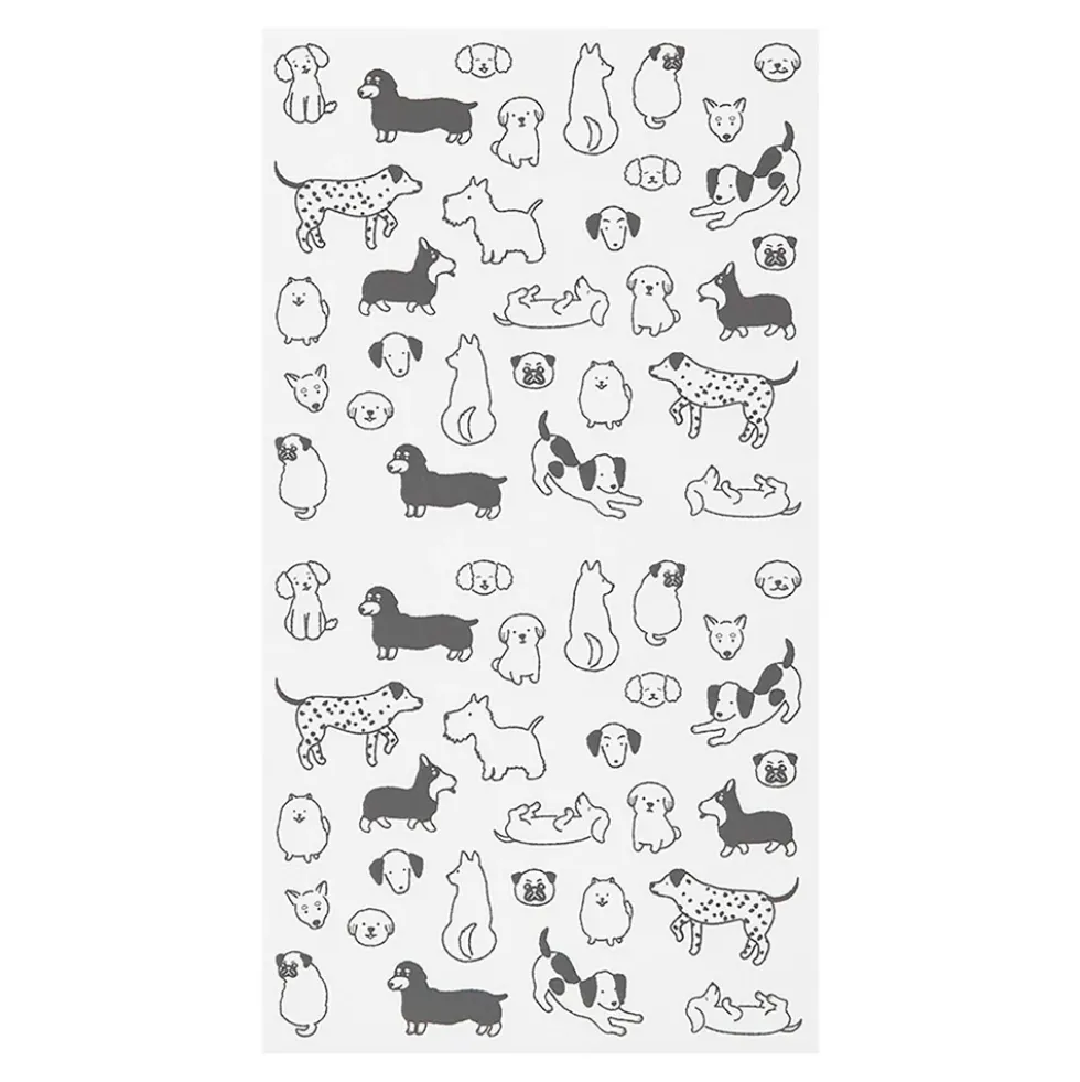Sticker 2592 Chat Dogs