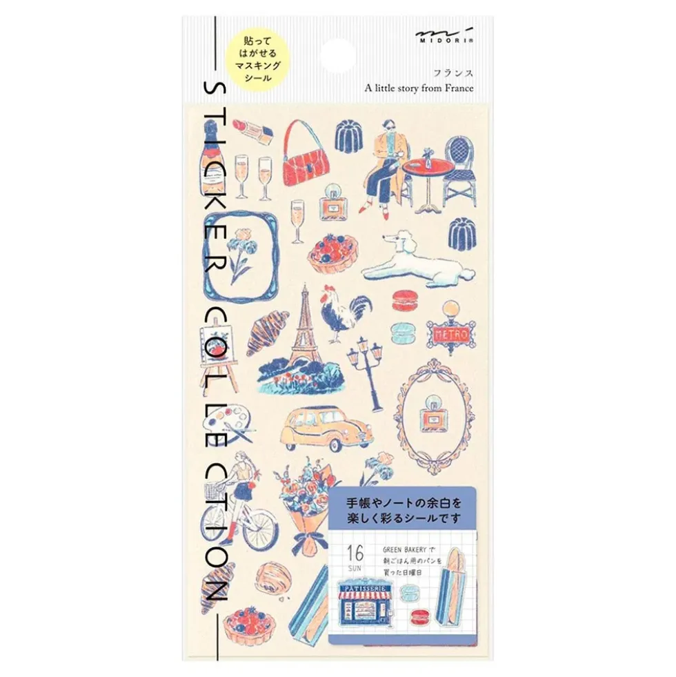 Stickers 2711 French Motifs