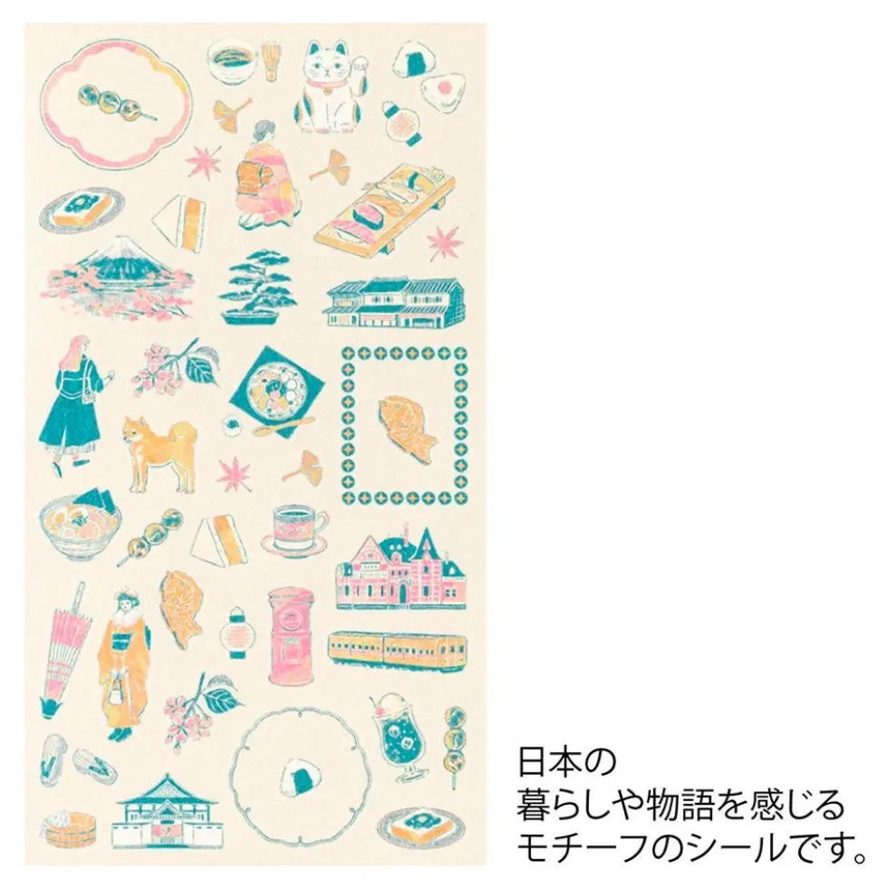 Stickers 2719 Japanese Motifs