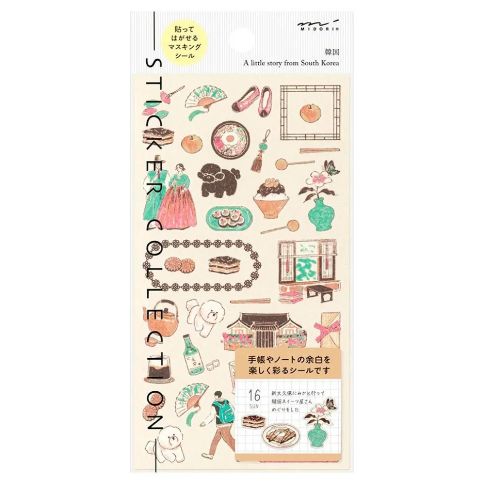 Stickers 2716 Korean Motifs