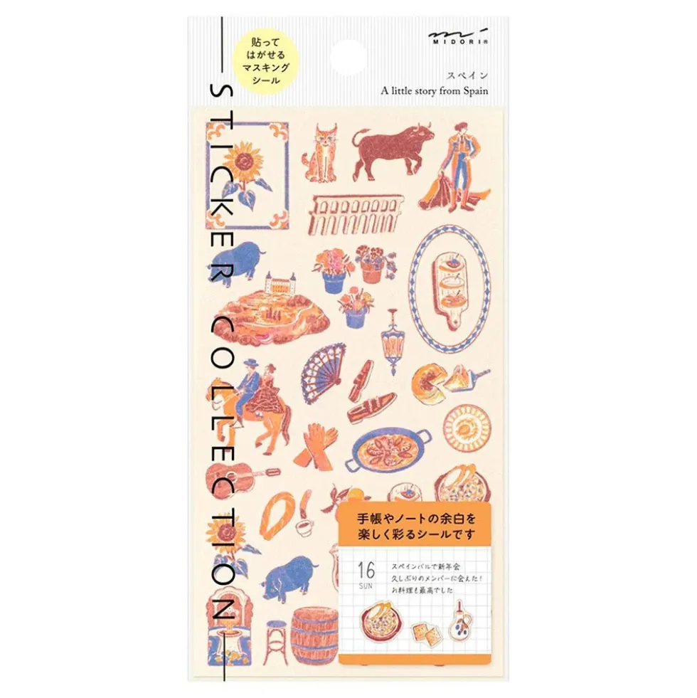 Stickers 2713 Spanish Motifs