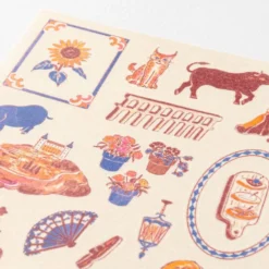 Stickers 2713 Spanish Motifs