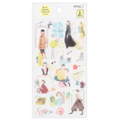 Sticker 2637 Two Sheets Fashion