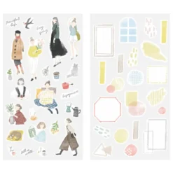 Sticker 2637 Two Sheets Fashion