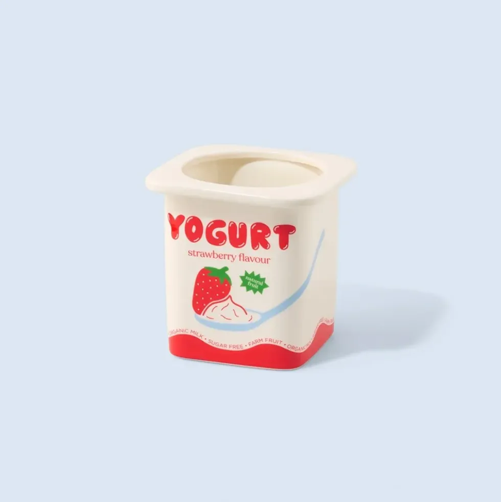 Strawberry Yogurt Vase