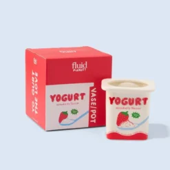 Strawberry Yogurt Vase