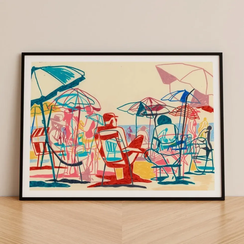 Summer Chapos Giclée Print