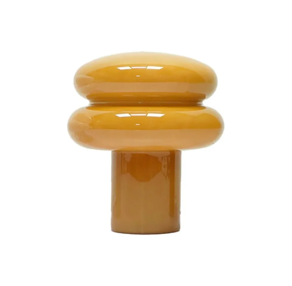Table Lamp Incesante Double Ring Ochre