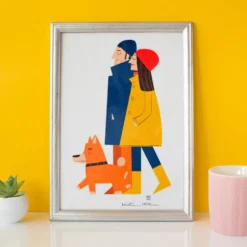 Take a Walk Giclée Print A4