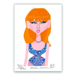 Taylor Swift Fine Art Paper Print
