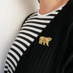 TF Brass Badge Bear