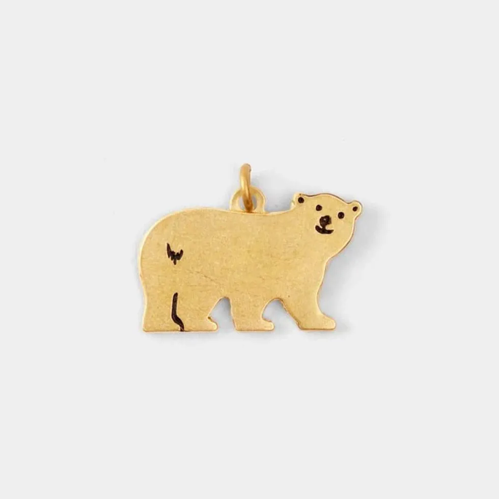 TF Brass Charm Small Bear