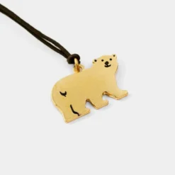 TF Brass Charm Small Bear