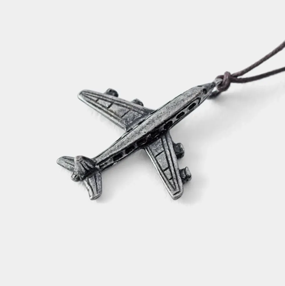 TF Charm Metal Airplane