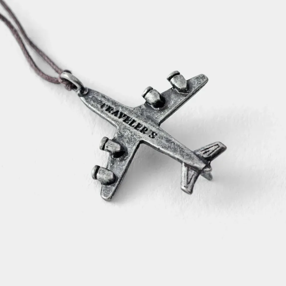 TF Charm Metal Airplane