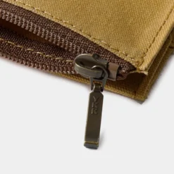 TF Passport Size Cotton Zipper Case Beige - Passport Size