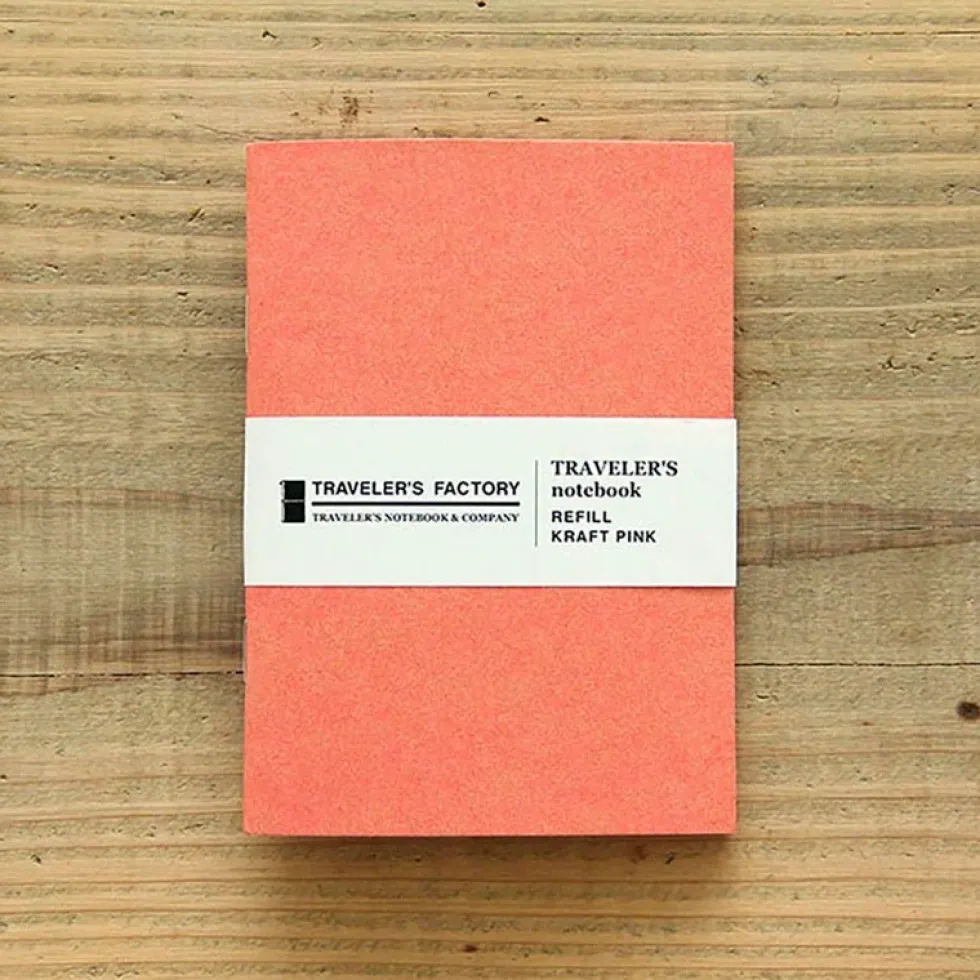 TF Refill Kraft Pink - Passport Size