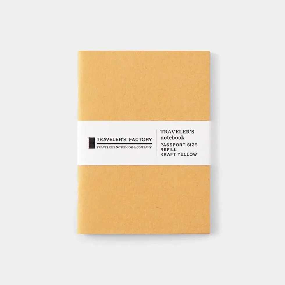 TF Refill Kraft Yellow - Passport Size