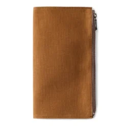 TF Regular Cotton Zipper Case Brown - Regular Size