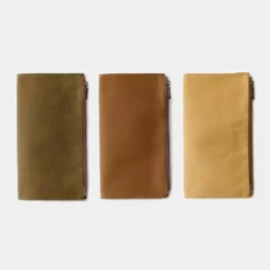TF Regular Cotton Zipper Case Brown - Regular Size