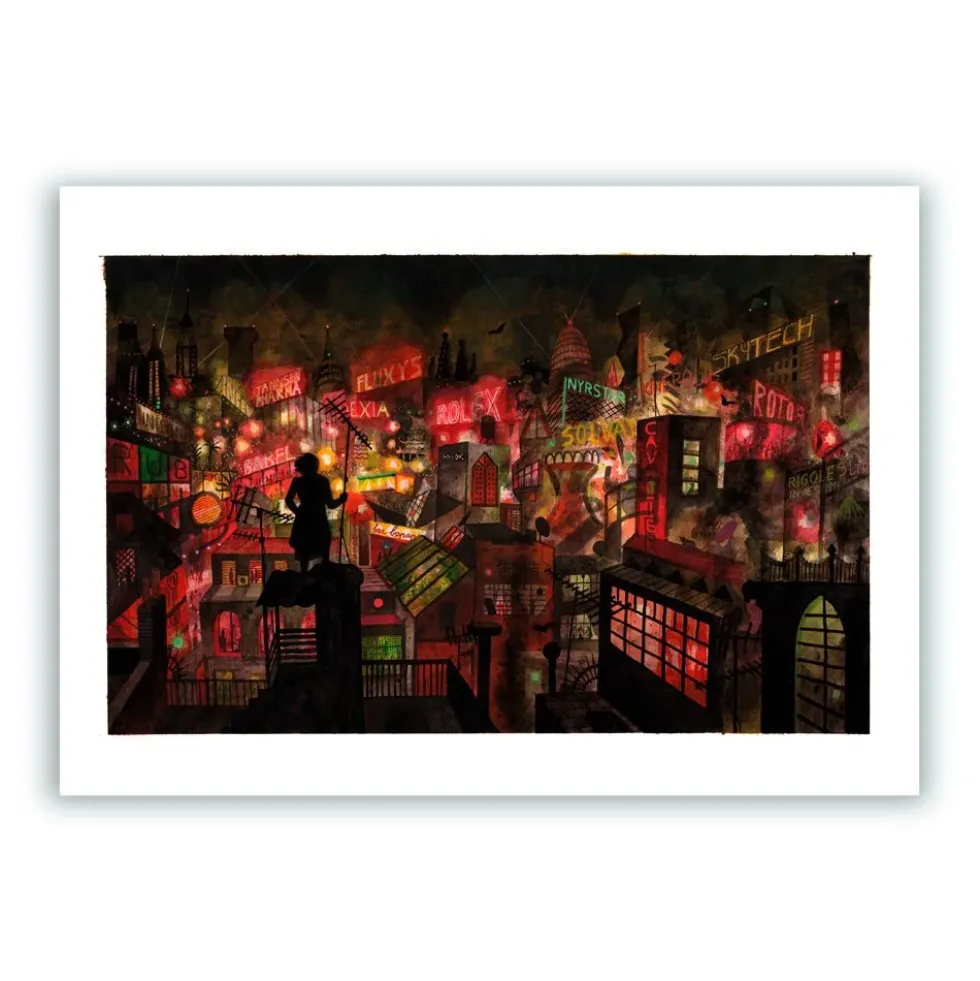 The City is my Ocean Giclée Print