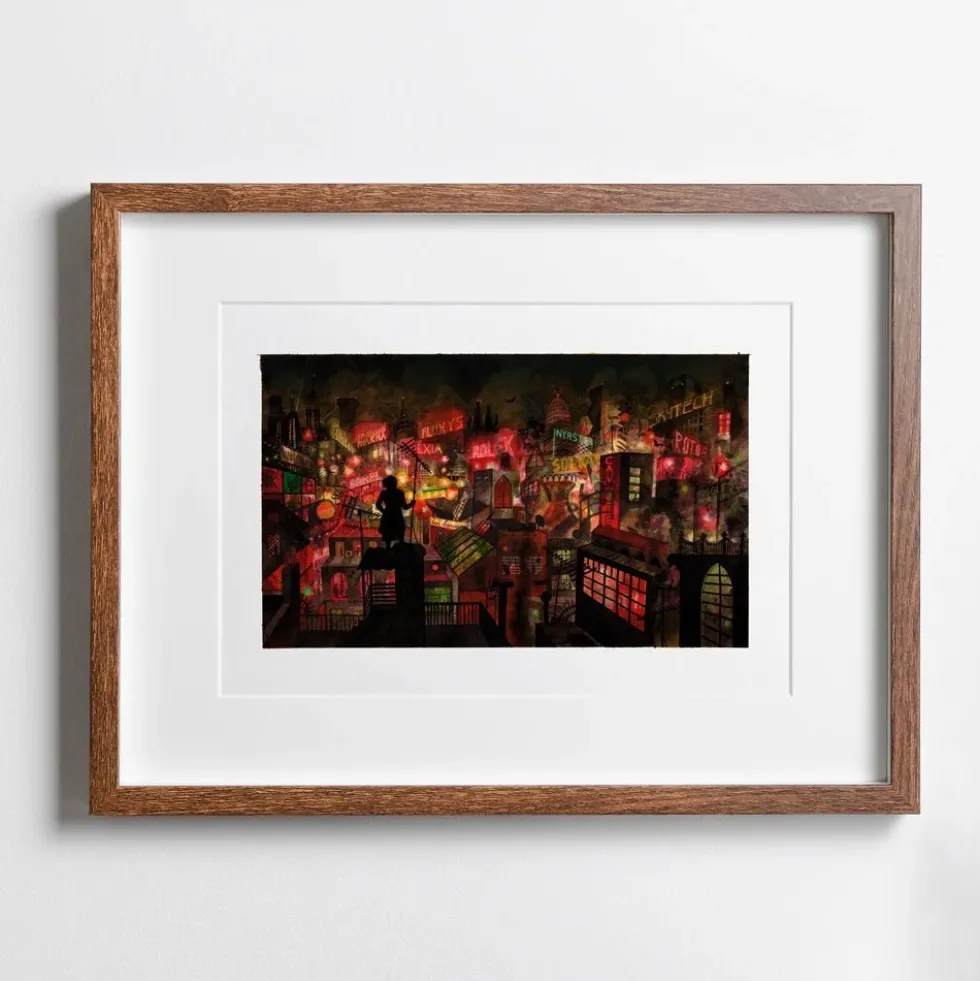 The City is my Ocean Giclée Print