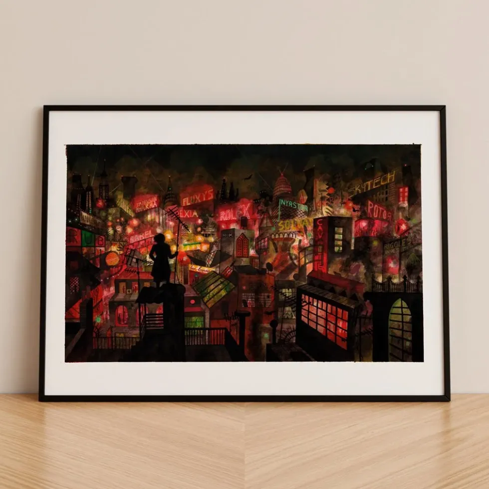 The City is my Ocean Giclée Print