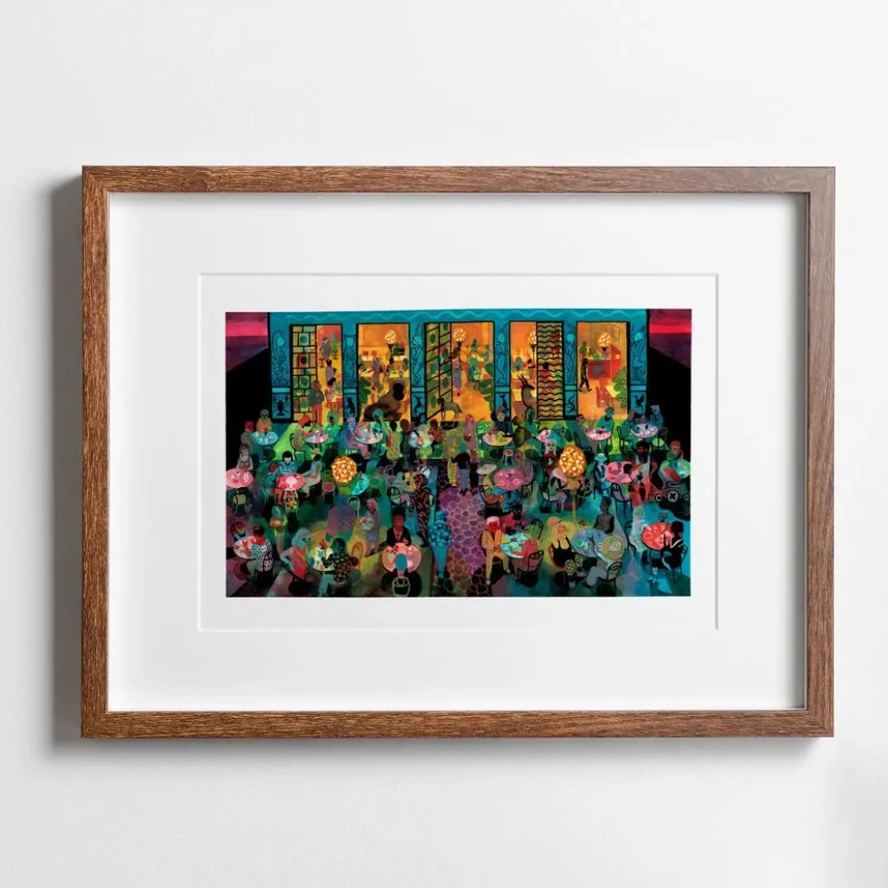The City Meets Giclée Print