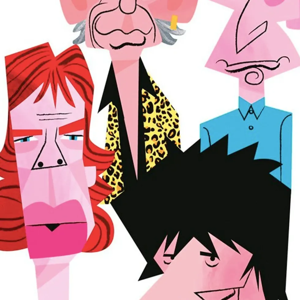 The Rolling Stones Fine Art Print