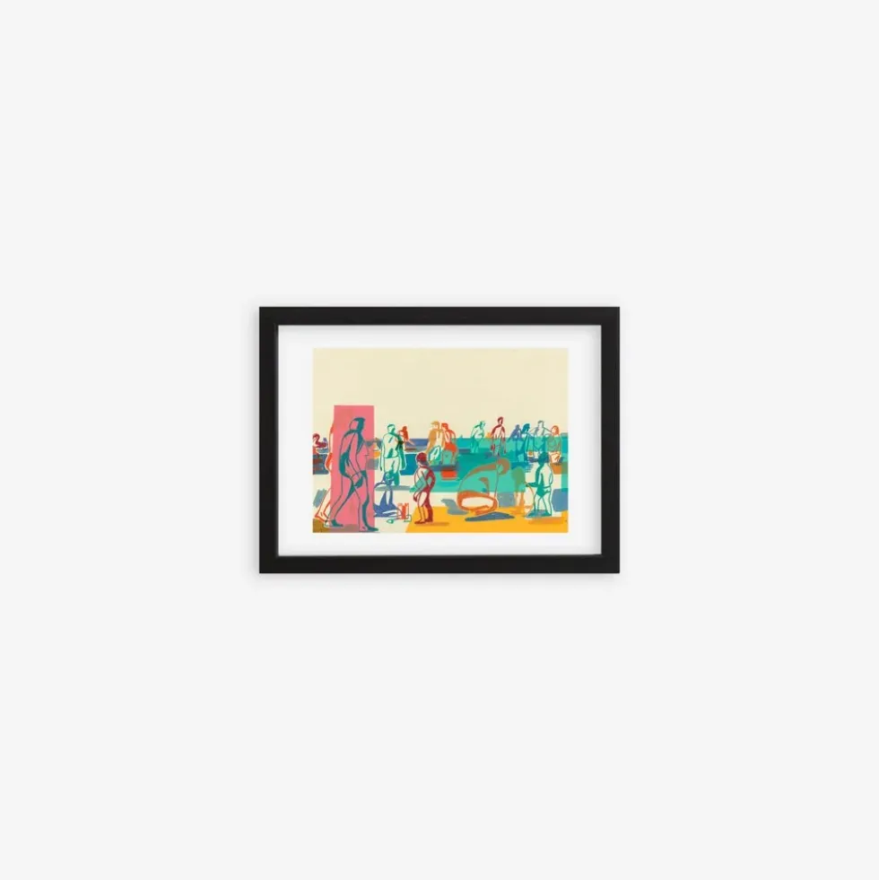 The Shore Of The Beach Giclée Print