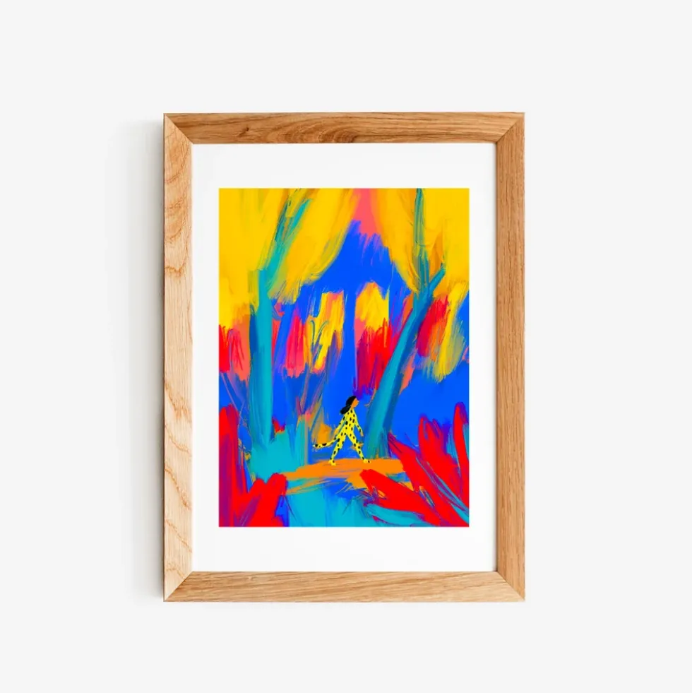 The Wild Giclée Print A5