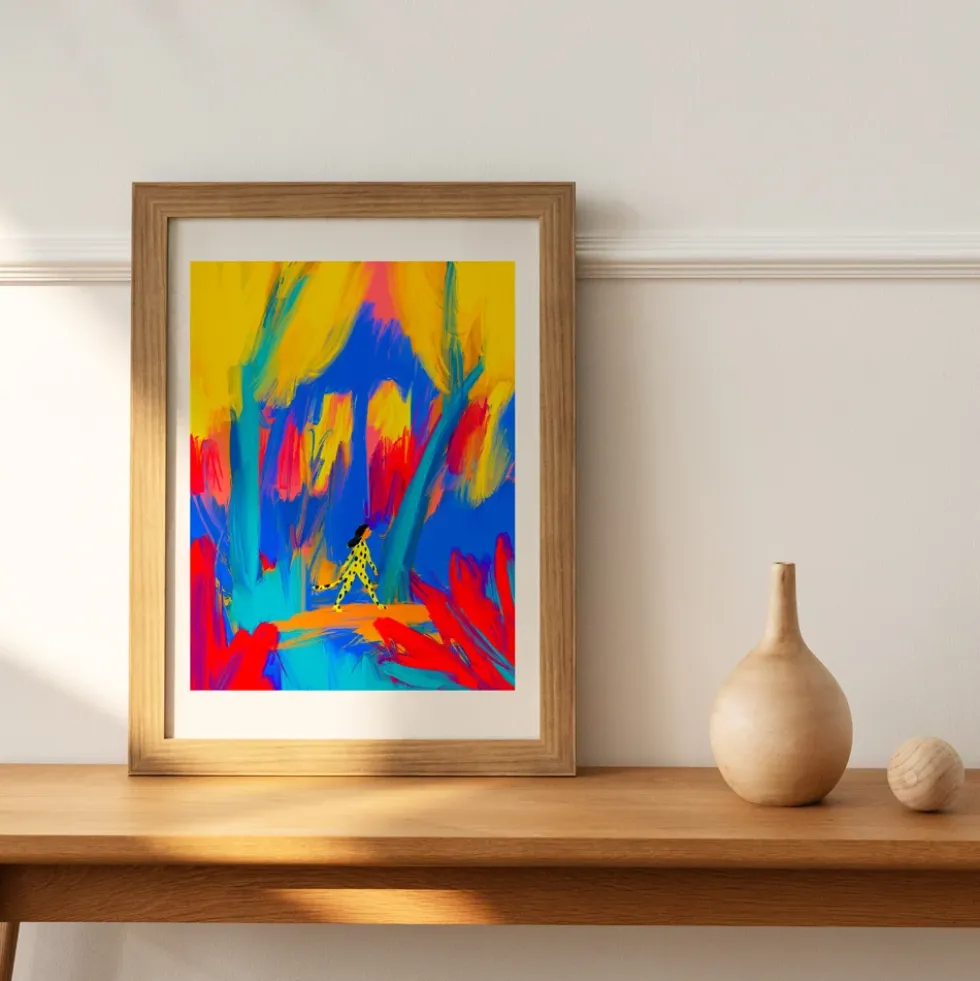 The Wild Giclée Print A5