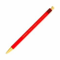 Timber Brass Pencil Red