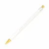 Timber Brass Pencil White