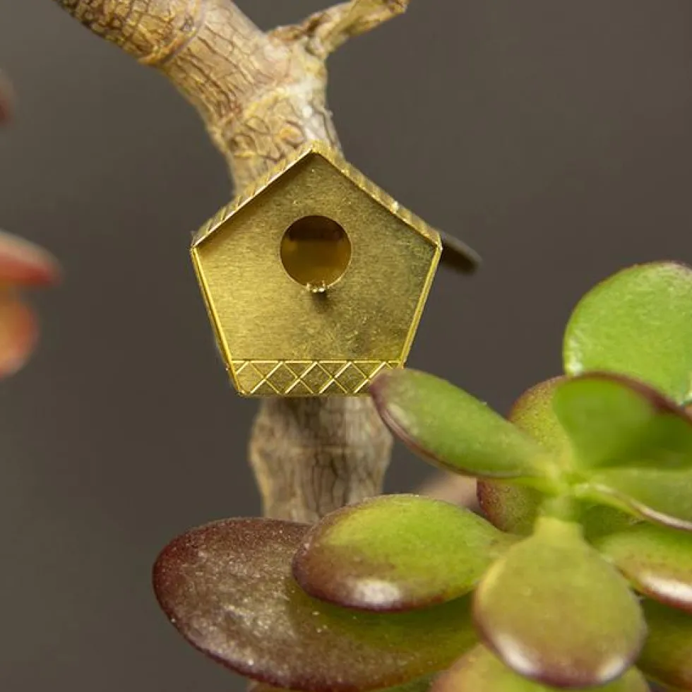 Tiny Birdhouse For Your Plants