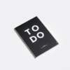 To Do Notepad A5 Black