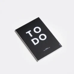 To Do Notepad A5 Black