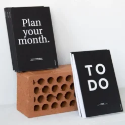To Do Notepad A5 Black