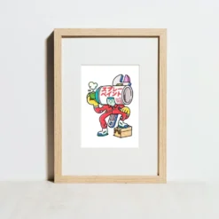TOSpray Giclée Print
