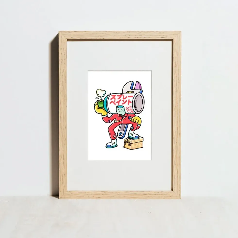 TOSpray Giclée Print