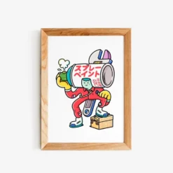 TOSpray Giclée Print