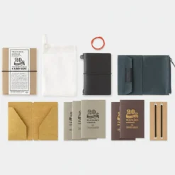 TRAVELER’S notebook Card Size 20th Anniversary Set Black